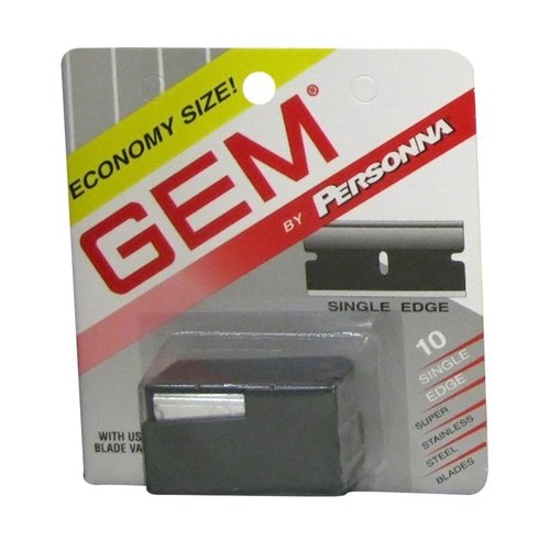 Gem Super Stainless Steel Blades (1 Pack)