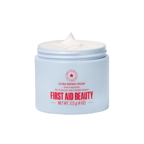 First Aid Beauty - Ultra Repair Cream - Intense Hydration Moisturizer for Face & Body - Clinically Proven to Strengthen Skin Barrier in 7 Days - Eczema Relief, 4 oz