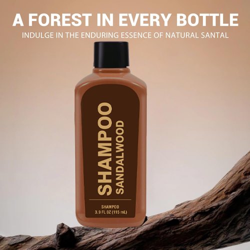 Gifts for Men 6pcs Sandalwood Travel Size Bath Sets with Shampoo, Shower Gel, Soap, Body Lotion, Body Wash Mens Gifts Birthday Anniversary Gift Sets for Men, Christmas Self Care Fathers Day Gift