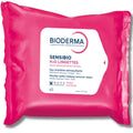 Bioderma - Sensibio H2O Cleansing Wipes - Makeup Remover & Skin Soothing - 25 Count