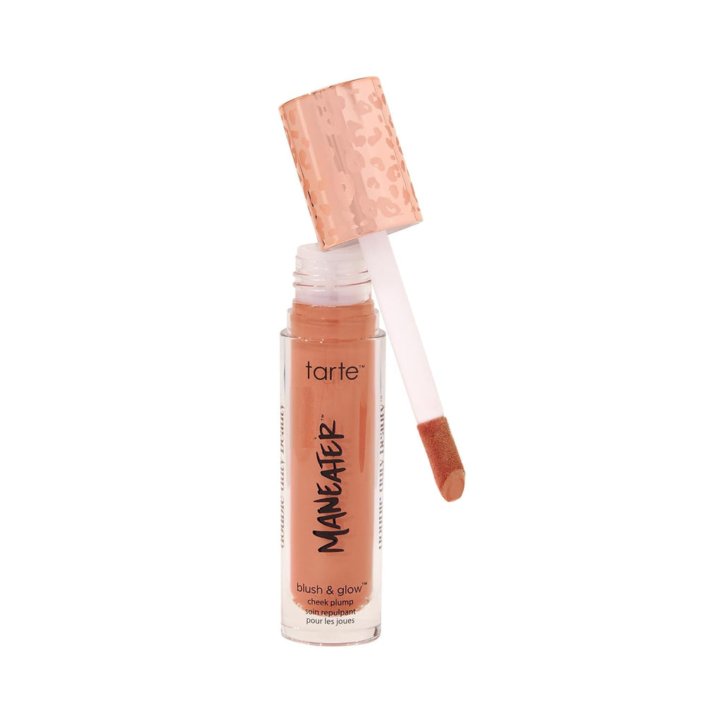 Tarte Maneater Blush & Glow Cheek Plump - Lightweight Cheek Tint & Illuminator with Coconut Water, Hyaluronic Acid & Vitamin E for Radiant Finish