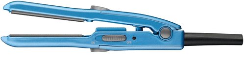 BaBylissPRO Nano Titanium Mini Straightening Iron - Compact 0.5 Inch Blue Design