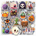 Halloween Stickers & Tattoos Set for Kids - 160 Pieces Party Favors