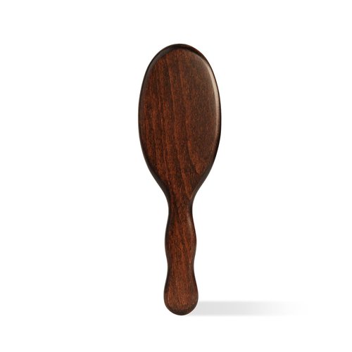 BUR BUR Mermaid Brush - Wet Detangling Hair Brush with Wooden Handle & Flexible Bristles | Scalp Massaging