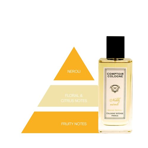Noble Neroli Intense - Long-Lasting Men's Cologne - Refined Floral, Woody & Citrus Fragrance - 3.3 oz