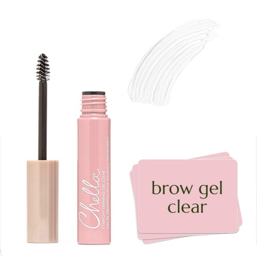 Chella Eyebrow Gel - Clear Defining Formula for Natural, Long-Lasting Brows | Vegan & Cruelty-Free