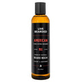 Live Bearded Beard Wash - All-Natural Water-Based Face Cleanser for Gentle Deep Clean - 8 fl oz | American Scent: Cedar, Vetiver, Bergamot