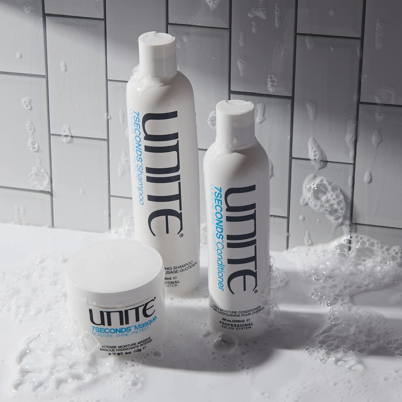 UNITE Hair – 7SECONDS Masque – Deep Conditioning Treatment for Elasticity & Shine – 4 Fl Oz