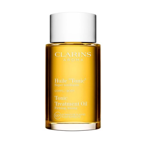 Clarins Tonic Body Treatment Oil - Stretch Mark Care for Improved Skin Elasticity | 100% Natural Plant Extracts