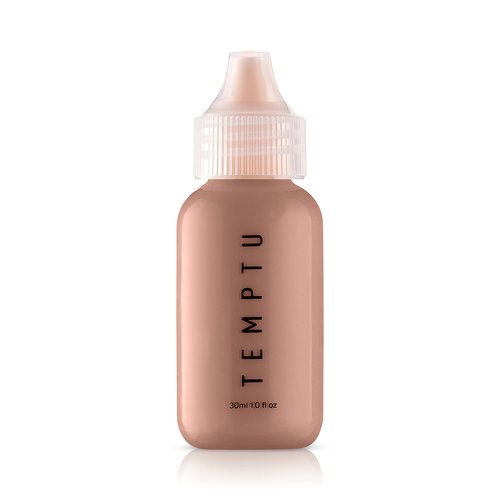 TEMPTU S/B Silicone-Based Airbrush Foundation: Professional Long-Wear Liquid Makeup, Sheer To Full Coverage For A Hydrated, Healthy-Looking Glow & Luminous, Dewy Finish On All Skin Types, 005 Pure Beige, 1 Fl Oz