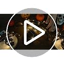 Fake Spider Decor Set with Rattan Woven Legs & String Lights - Halloween Props, 3 Sizes