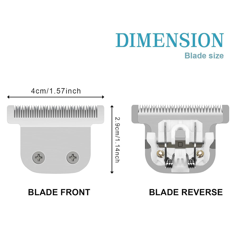 Wahl T-Blade Replacement Blades - Detachable Design for Wahl Trimmers | 3 Pack