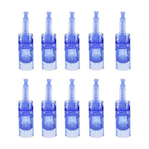 Microneedling Pen Cartridges for Dr Pen A6, Easy-to-Use for Home Use (24 Pin,10PCS)
