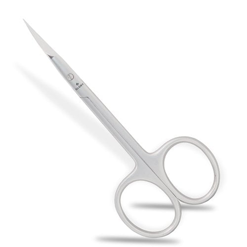 Glory Professional 4” Arrow Point Precision Scissors – Small Stainless Steel Beauty & Craft Shears for Cuticles, Nails, Eyebrows, Eyelashes, Nose & Ear Hair Grooming for Salon & Home Use