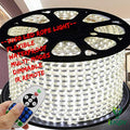 White LED Strip Light 98.4ft Waterproof Dimmable Indoor Outdoor Rope Light