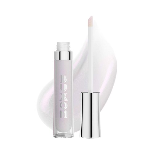 Buxom Full-On Tinted Lip Plumper Gloss, High-Shine Moisturizing Lip Gloss with Peptides and Vitamin E, Vegan Formula, AC Emma (Clear Opal Iridescent)