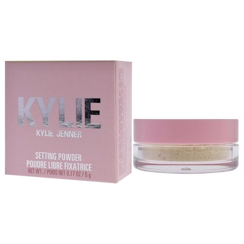 Kylie Cosmetics Setting Powder - 100 Translucent Finish for Flawless Skin - 0.3 oz