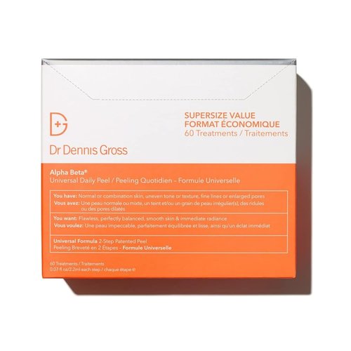 Dr. Dennis Gross Alpha Beta Daily Peel - Smooth Uneven Tone & Texture | 60 Treatments