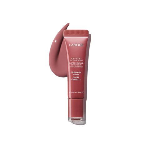 LANEIGE Glaze Craze Tinted Lip Serum - Hydrating Formula for Glossy, Nourished Lips with Plumping Polypeptides
