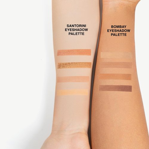 PHASE ZERO Makeup Quad Eyeshadow Palette - Bombay Rose | Pigmented Warm-Toned Neutrals - 5.2g