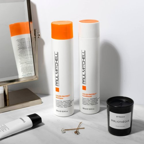 Paul Mitchell Color Protect Shampoo & Conditioner Set - Enhances Protection for Color-Treated Hair
