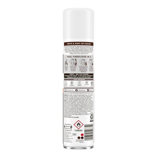 Batiste Dark Dry Shampoo - Waterless Formula for Instant Freshness | 3.81oz, Pack of 3