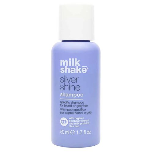 Milk_Shake Silver Shine Purple Shampoo - SLES-Free Formula for Brassy Blonde Hair, 300ml