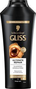 Gliss Ultimate Repair Shampoo - Deep Nourishment for Damaged Hair | 400 ml