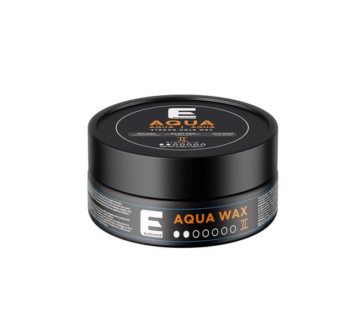 E Elegance Aqua Hair Styling Wax - Strong Hold & High Shine | 4.73 oz - Perfect for Wet Looks