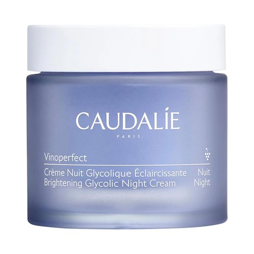 Caudalie Vinoperfect Night Cream - Dark Spot Brightening Glycolic Formula | Refillable 50 mL