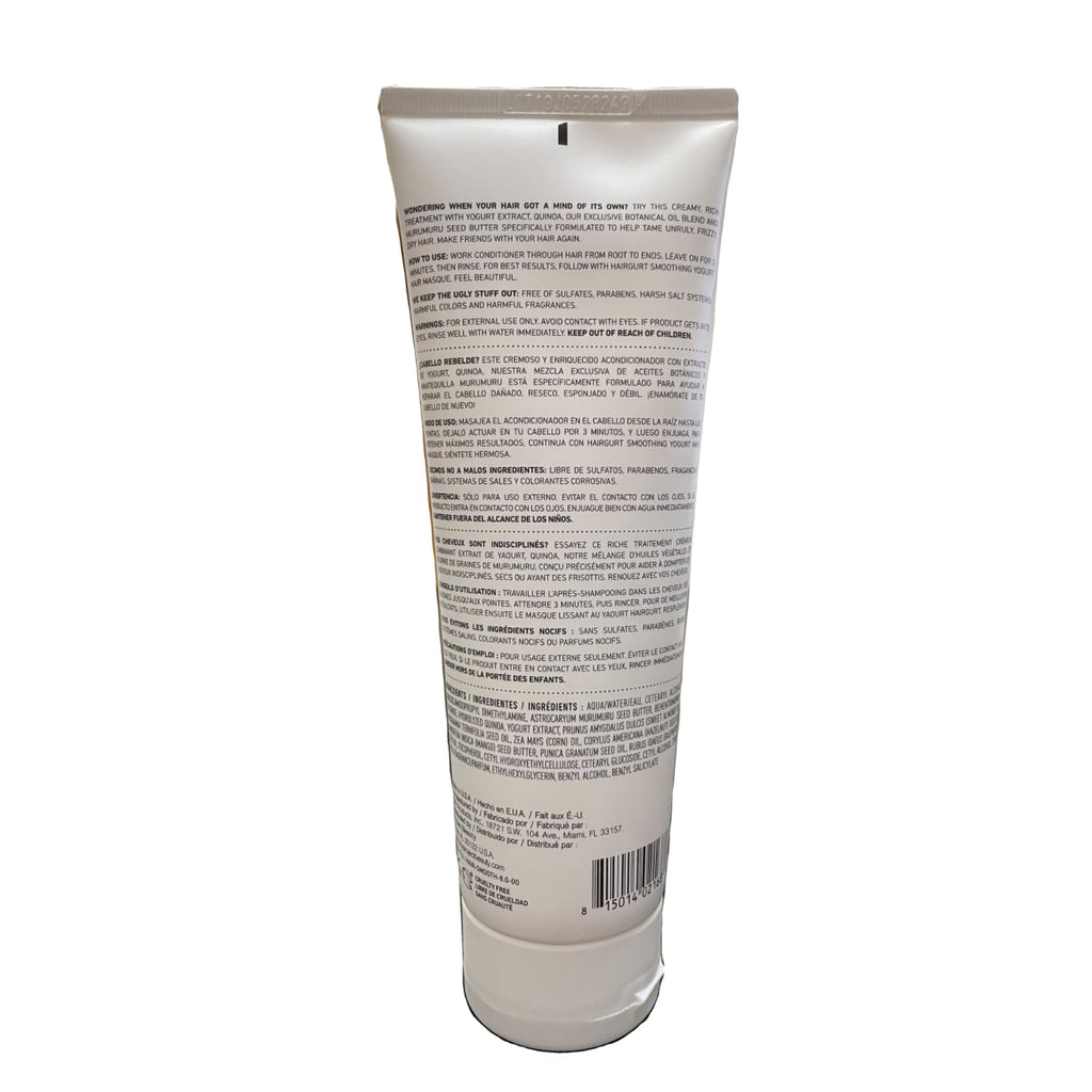 Strawberry Banana Hair Care Set - Smoothing Shampoo, Conditioner & Mask for Frizz Control - Natural & Sulfate-Free