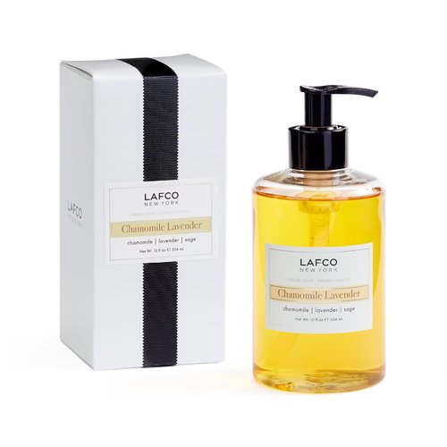 LAFCO New York Liquid Soap - Chamomile Lavender | 12 oz - Regenerates & Moisturizes All Skin Types - Hypoallergenic & Cruelty-Free