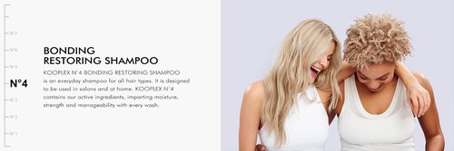 Nº4 Bond Repair Shampoo - Restores Broken Hair Bonds with Argan Oil & Protein | Sulfate-Free, 15.06fl.oz/450ml
