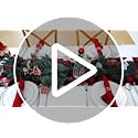 Buffalo Check Plaid Table Runner 13x108 Inches - 2 Pack Black & White Christmas Decor