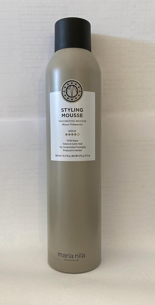 Maria Nila Styling Mousse - Volume & Static Control | Antioxidant Hair Color Protection, 100% Vegan