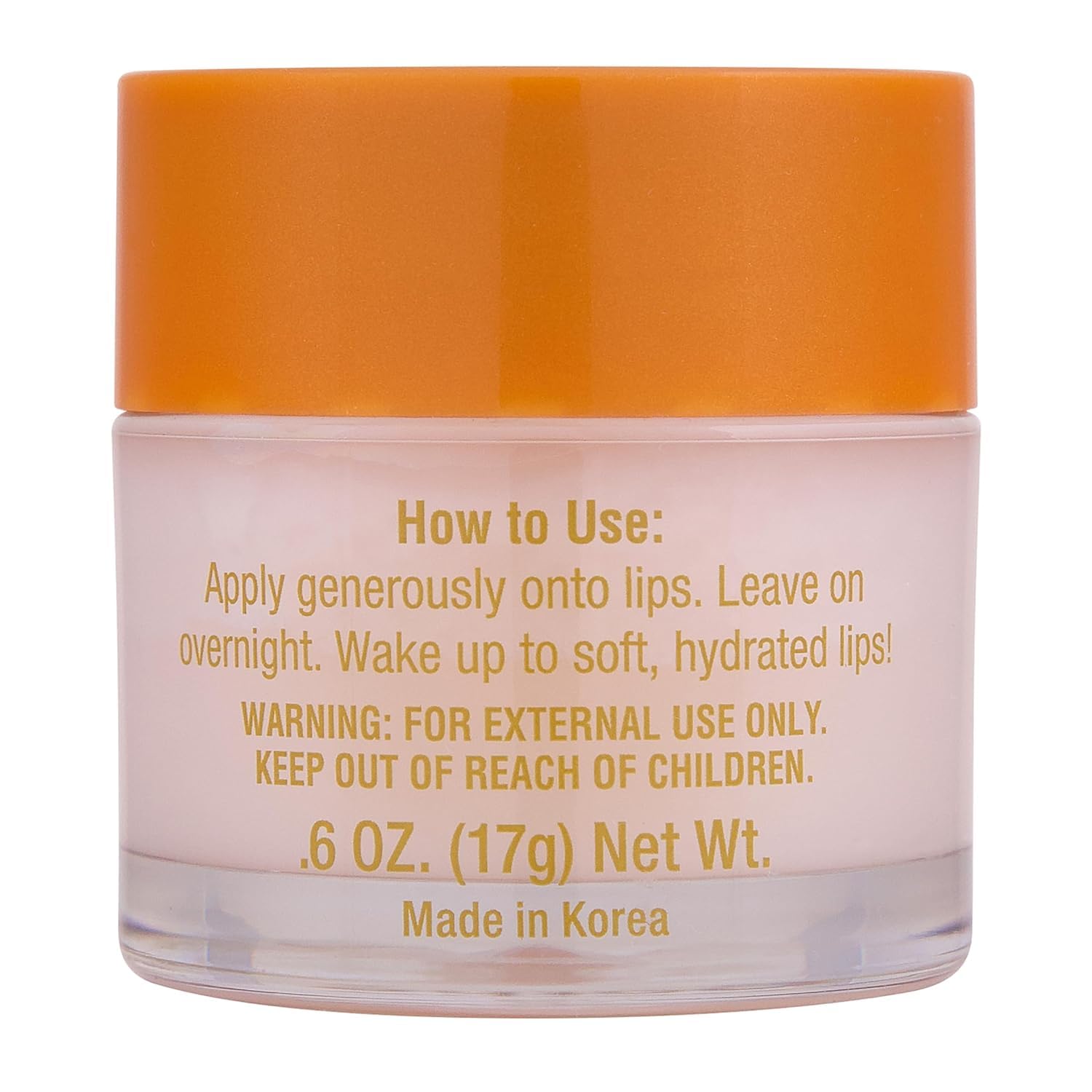 Tree Hut Vanilla Lip Mask - Deeply Hydrating Overnight Treatment for Soft Lips | 6 oz
