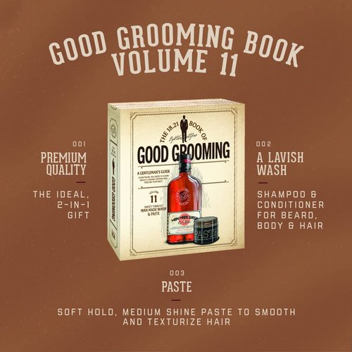 18.21 Man Made Men's Grooming Gift Set - Essential Care Products for Every Gentleman