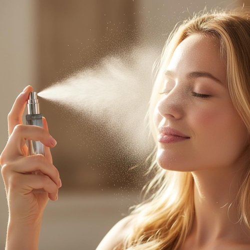 Jagolain 10ml 5Pack Round Glass Perfume Refillable Atomizer For Travel and Sample Container, Mini Empty Cologne Spray Bottles (Mixed)