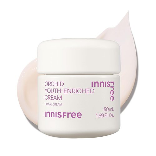 Innisfree Orchid Youth-Enriched Cream - Korean Face Moisturizer for Firming & Hydration
