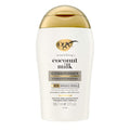 OGX Nourishing + Coconut Milk Conditioner - Hydrating & Restoring Formula for Soft Hair | Travel Size, 3 fl. oz