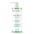 Moisturizing & Healing Body Wash with Sea Kelp & Aloe Vera – Hydrating Cleanser for Dry Skin – Vitamin-Enriched Shower Gel – 33.8 fl oz