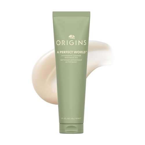 Origins A Perfect World Antioxidant Cleanser - Hydrating Formula for Dry & Combination Skin | 5 Fl Oz