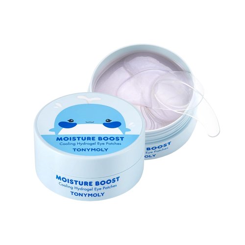 TONYMOLY Cooling Hydrogel Under Eye Patches - Moisture Boost Treatment with Retinol & Collagen | 30 Pairs