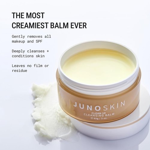 JUNO & Co. Clean 10 Cleansing Balm - 10 Ingredients Makeup Remover | 85g / 3.0oz