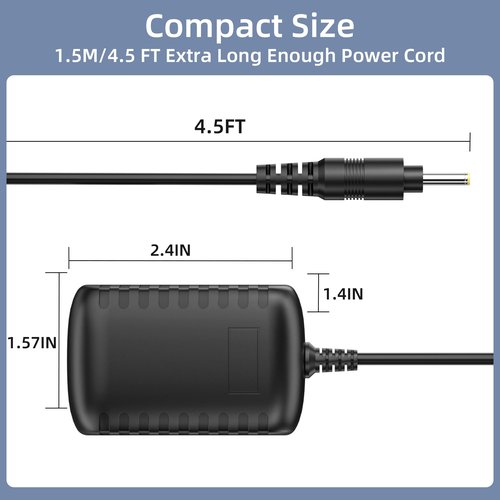 TEVSINPO 1.6V Power Cord for Philips Norelco G370 G250 G270 G290 G380 D350 G390, G470, G480 Grooming System Charger Replacement Charger for Philips Beard Hair Trimmer QC5015 QG3080 QG3150 QG3020