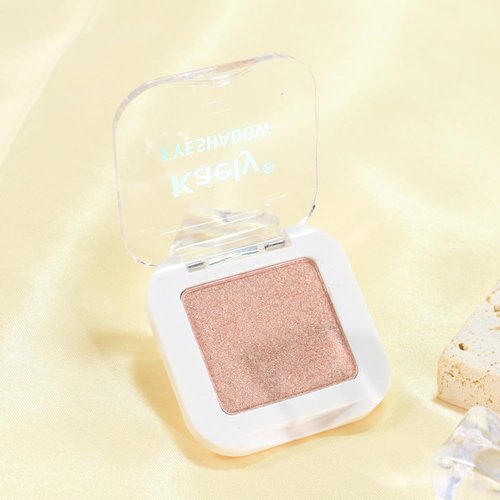 Evpct Dusty Pink Champagne Eyeshadow Palette - High Pigment Glitter Cream for Older Women | Rose Gold & Ice Pink