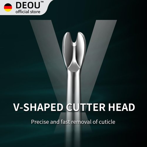 DEOU Cuticle Pusher Dead Skin Remover Stainless Steel dead skin fork cuticle trimmer Professional nail art tools Peeler Scraper Clean nail edges cuticle