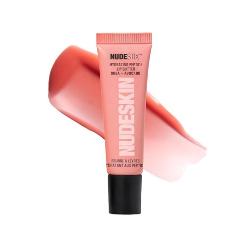 Nudestix Hydrating Peptide Lip Butter - Glossy Lip Balm with Avocado & Shea Butter for Ultimate Hydration | Vegan & Cruelty-Free