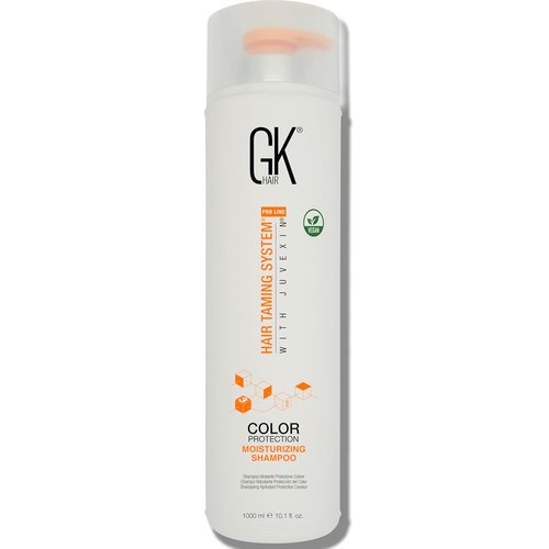 GK HAIR Vegan Moisturizing Shampoo - Deep Conditioning Treatment with Keratin for Color-Treated Hair | 33.8 Ounce
