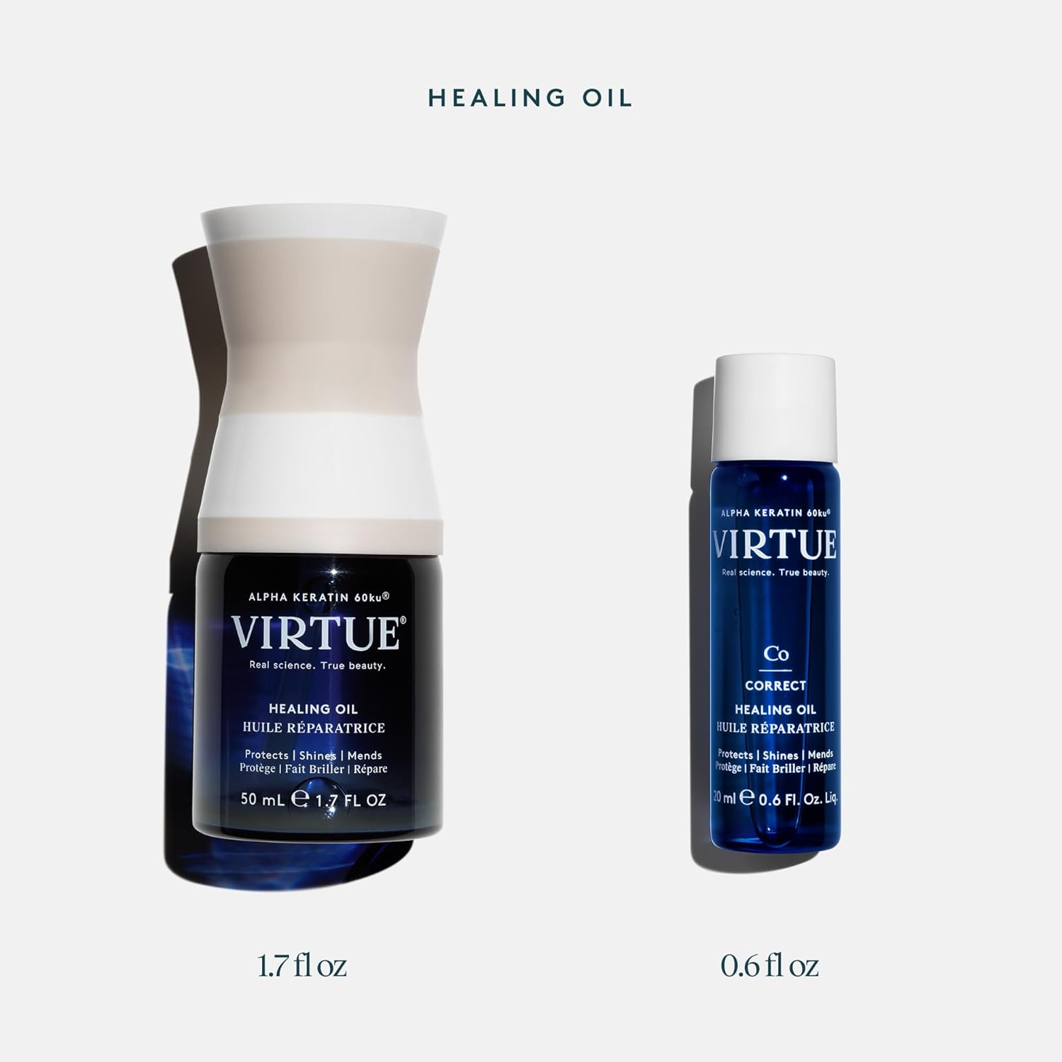 VIRTUE Healing Oil - Nourishing Treatment for Healthy Hair | 1.7 Fl Oz
